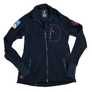 Devold Norway Thermo 100% Wool Mid Layer Hiking Jacket Womens XL Work Outdoors